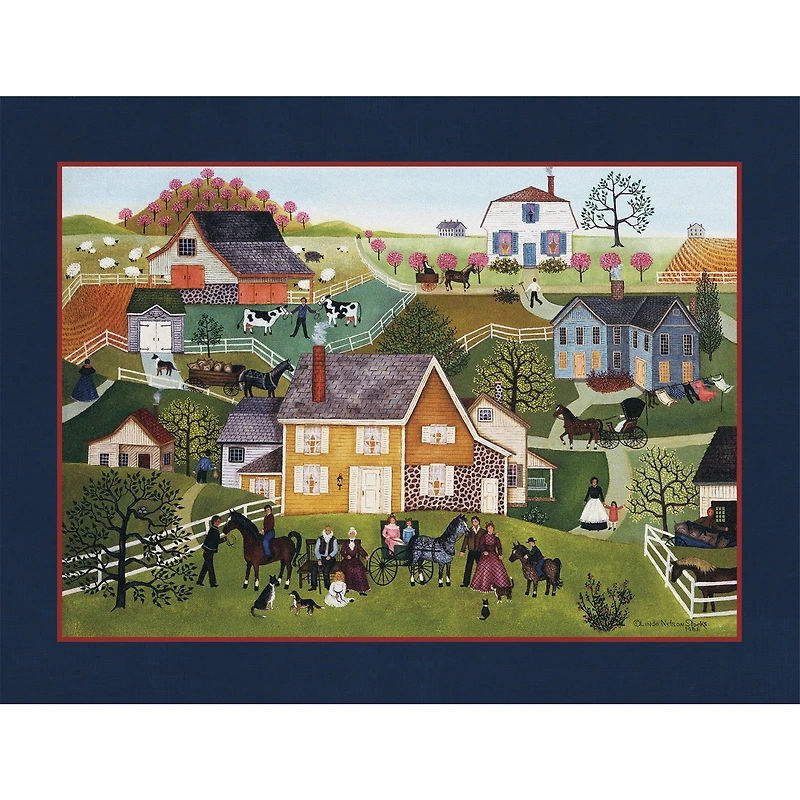Linda Nelson Stocks 2026 Special Edition Wall Calendar with Print