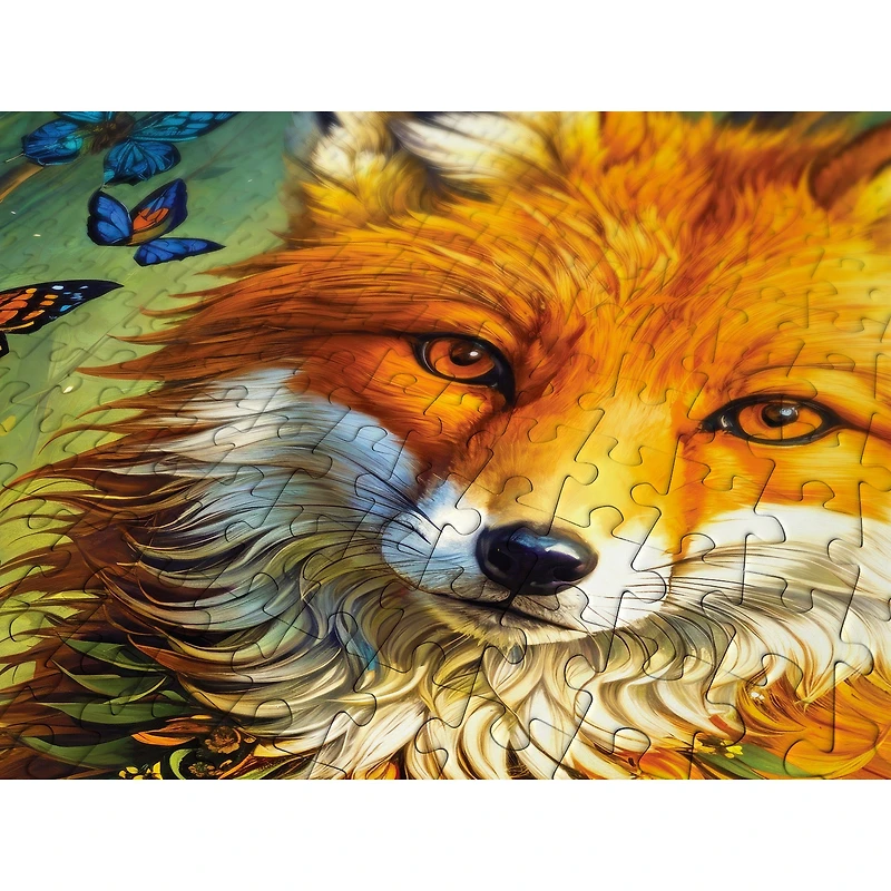 Enchanted Fox 1000 Piece Puzzle - Online Only