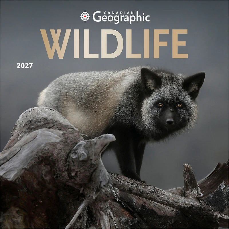 Canadian Geographic Wildlife 2027 Wall Calendar