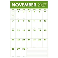Monster Grid 2027 Wall Calendar