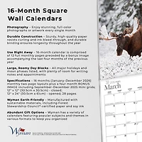 Cabin Country 2026 Wall Calendar