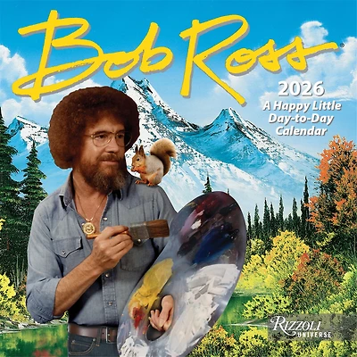 Bob Ross 2026 Box Calendar