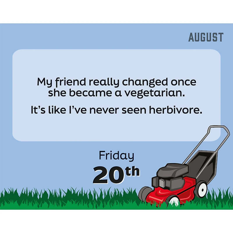 King of the Dad Jokes 2027 Box Calendar