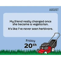 King of the Dad Jokes 2027 Box Calendar