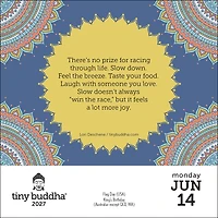 Tiny Buddha 2027 Box Calendar