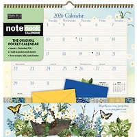Botanical Gardens Note Nook 2026 Wall Calendar
