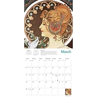 Alphonse Mucha 2026 Wall Calendar - Online Only