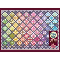 Four Square Quilt Blocks 2000 Piece Puzzle Cobble Hill