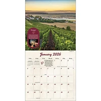 Wine Country 2026 Wall Calendar
