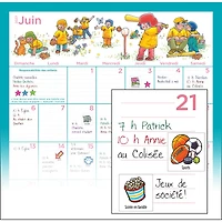 Memo Frigo 2027 Wall Calendar (French)