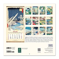 Japanese Woodblocks 2027 Mini Calendar