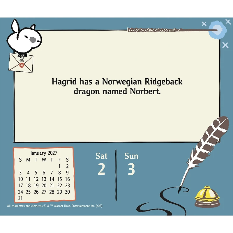 Harry Potter 2027 Box Calendar