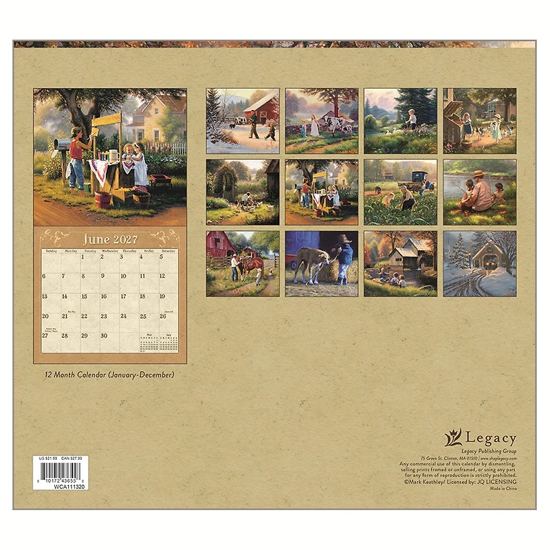 Hometown 2027 Wall Calendar - Online Only