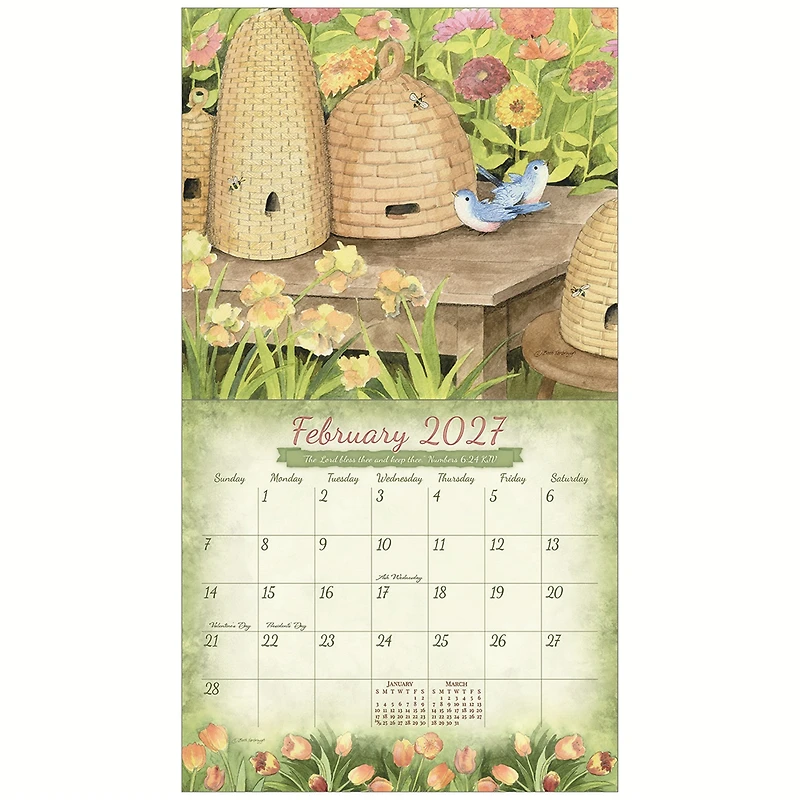 Daily Grace 2027 Wall Calendar