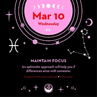 Astrology 2027 Box Calendar