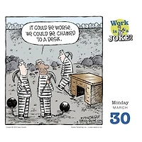 Work Is A Joke Daily Workplace Humor 2026 Box Calendar