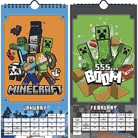 Minecraft Mini Poster 2027 Slim Calendar