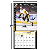 NHL Pittsburgh Penguins 2026 Wall Calendar