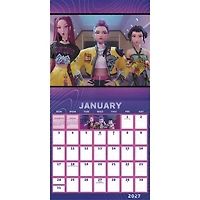 K-Pop Demon Hunters 2027 Wall Calendar