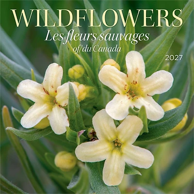 Wildflowers of Canada / Les fleurs sauvages du Canada 2027 Wall Calendar