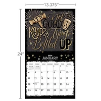 Happy Hour 2026 Deluxe Wall Calendar