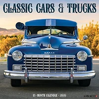 Classic Cars And Trucks 2026 Wall Calendar