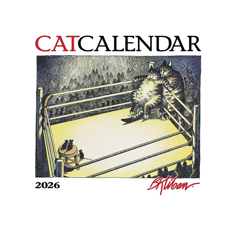 B Kliban Cat 2026 Mini Calendar - Online Only