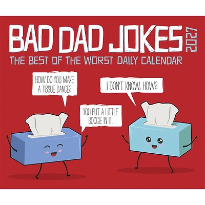 Bad Dad Jokes 2027 Box Calendar