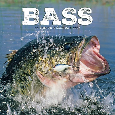 Bass 2027 Wall Calendar