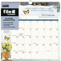 Botanical Gardens File It 2027 Wall Calendar - Online Only