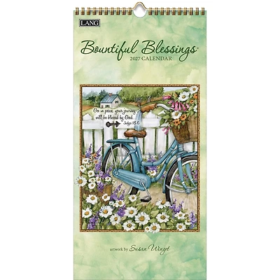 Bountiful Blessings 2027 Slim Calendar - Online Only