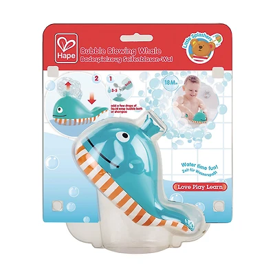Bubble Blowing Whale Bath Toy