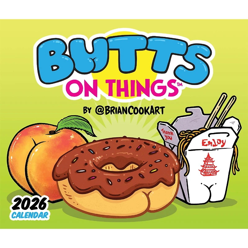 Butts On Things 2026 Box Calendar
