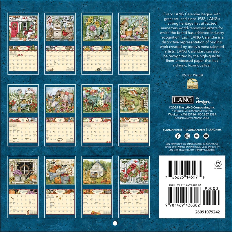 Heart And Home 2026 Mini Calendar - Online Only