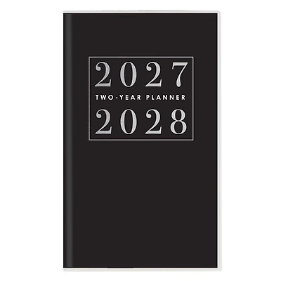 Typographic 2026-2028 2-Year Pocket Planner