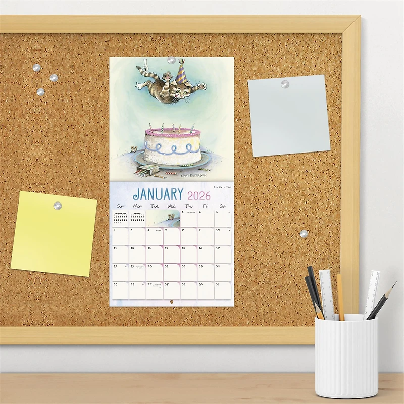 Gary Patterson Cats 2026 Mini Calendar