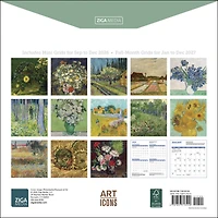Van Gogh Flowers 2027 Wall Calendar