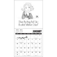 Mary EngelDark 2027 Wall Calendar - Online Only