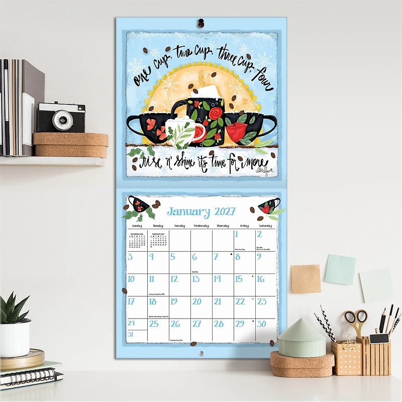 Java 2027 Wall Calendar