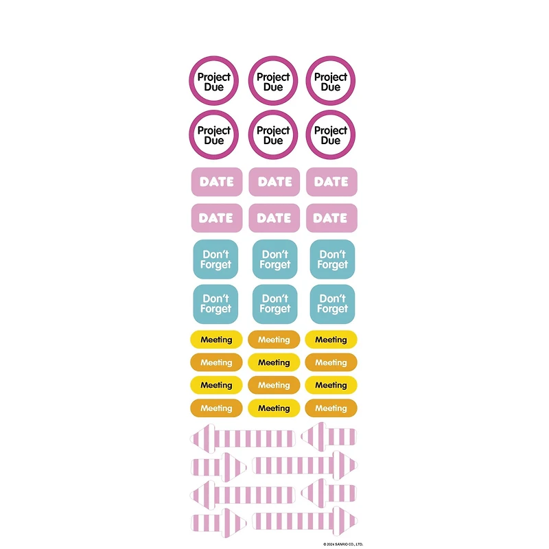 Hello Kitty Reminder Sticker