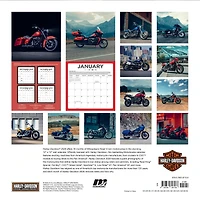 Harley Davidson Wall 2026 Calendar