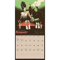 Classic Horror Movies 2026 Wall Calendar - Online Only