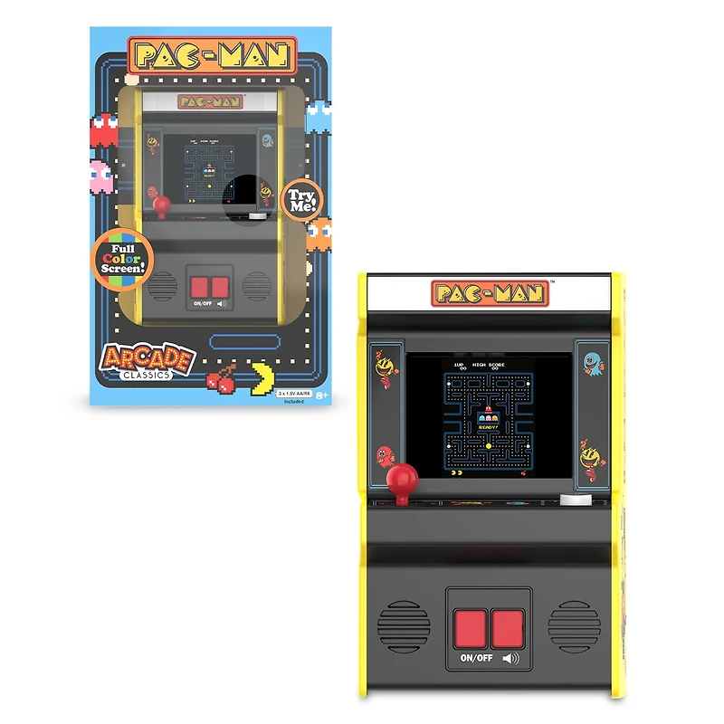 Mini Classic Pac Man Hand Held Electronic Game
