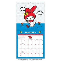Hello Kitty and Friends Retro 2027 Mini Calendar
