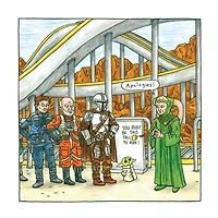 The Mandalorian And Child 2026 Wall Calendar - Online Only