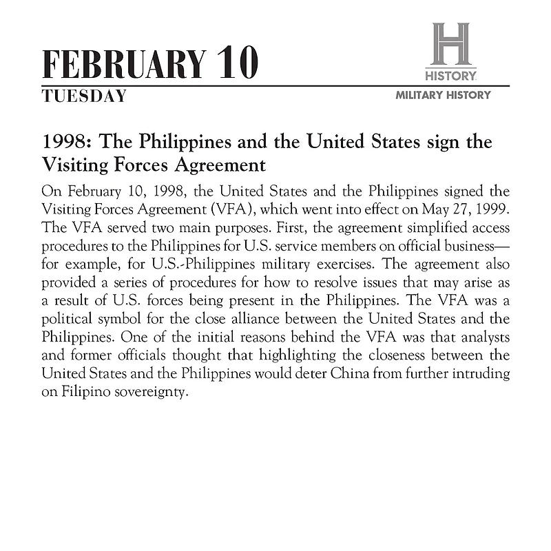 History Channel This Day In Military History 2026 Box Calendar - Online Only