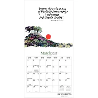 Live with Intention 2027 Mini Calendar