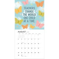 Teaching Is A Work Of Heart 2026 Wall Calendar - Online Only
