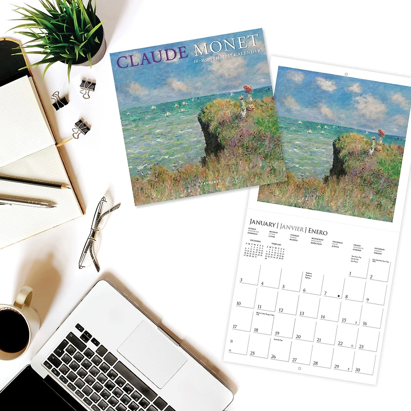 Monet 2027 Mini Calendar - Online Only