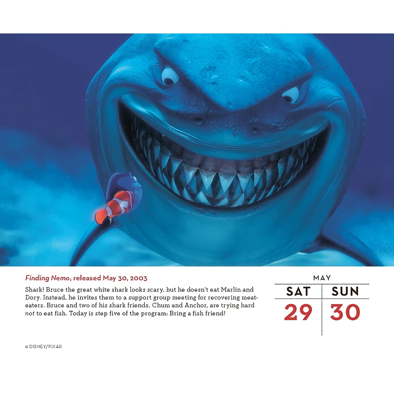 Disney A Year of Animation 2027 Box Calendar